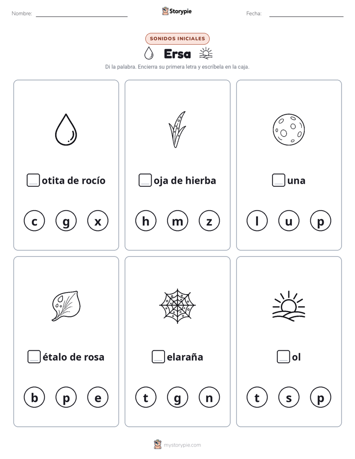 Sonidos Iniciales