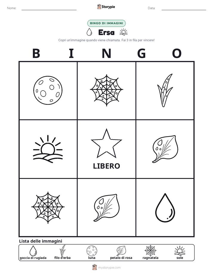 Bingo delle Immagini