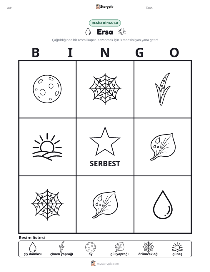 Resim Bingo
