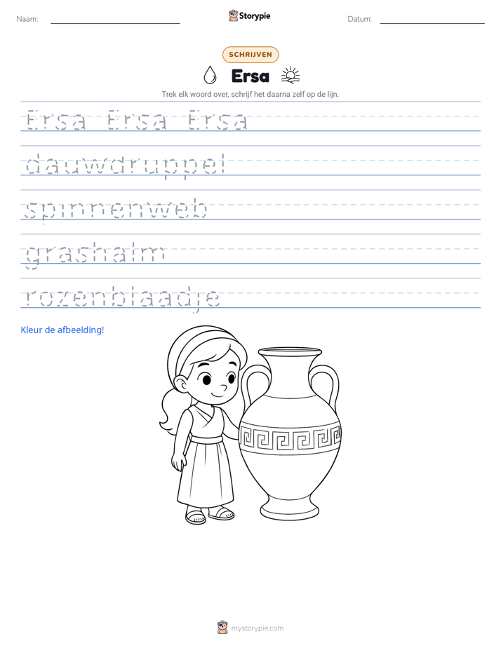 Schrijf Oefening
