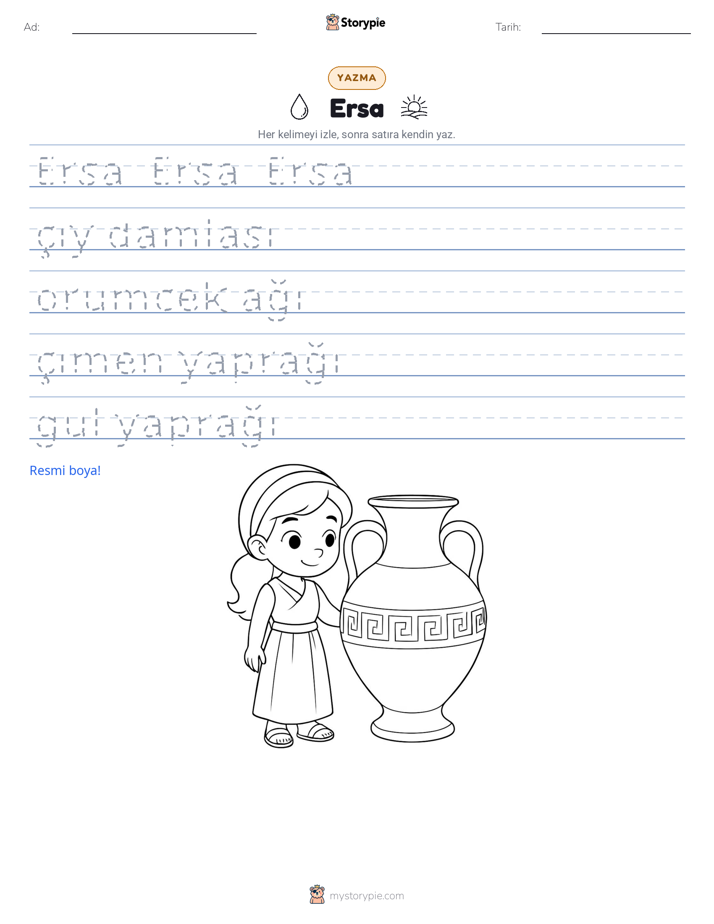 Yazma Pratiği