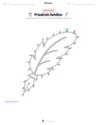 Friedrich Schiller printable worksheet preview