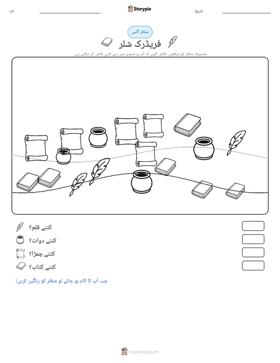 گنتی کا منظر