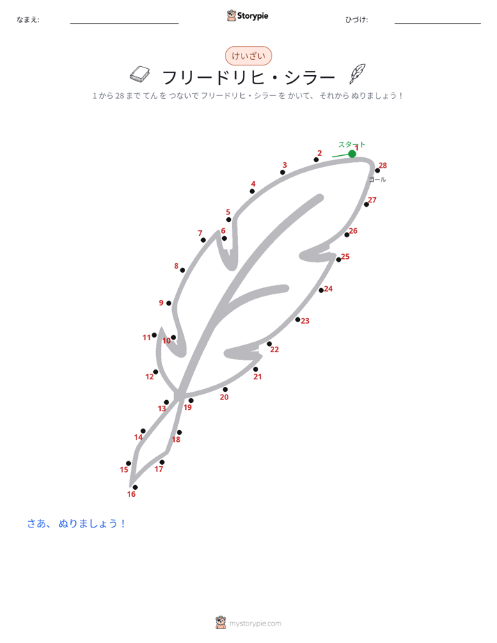 点つなぎ