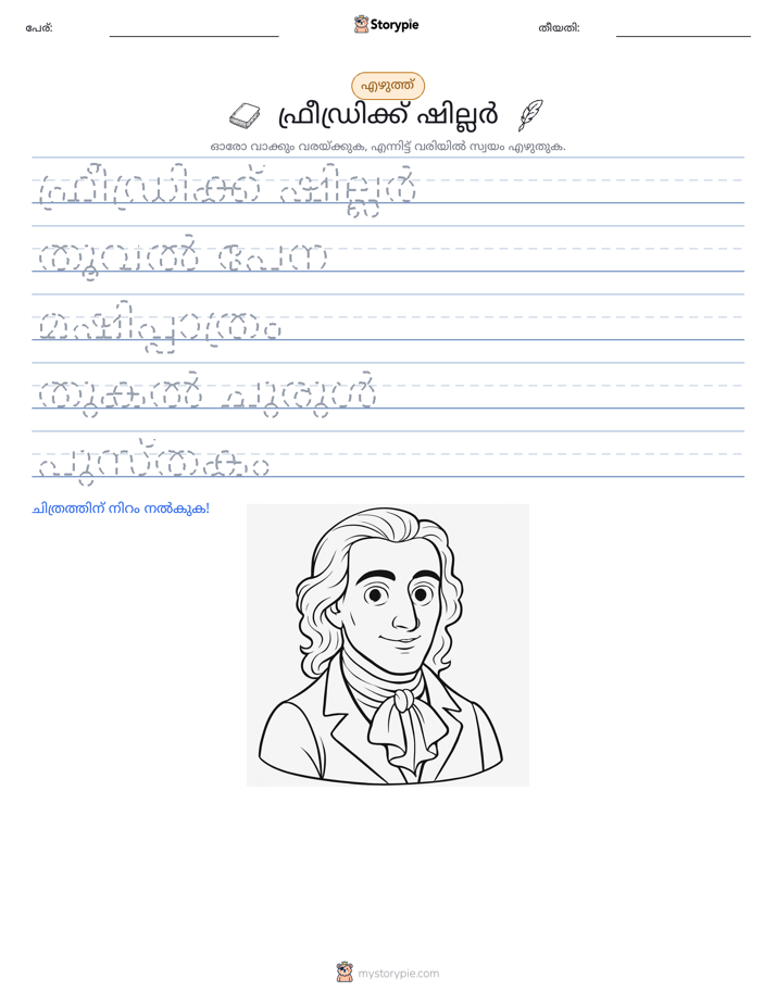 എഴുത്ത് പരിശീലനം