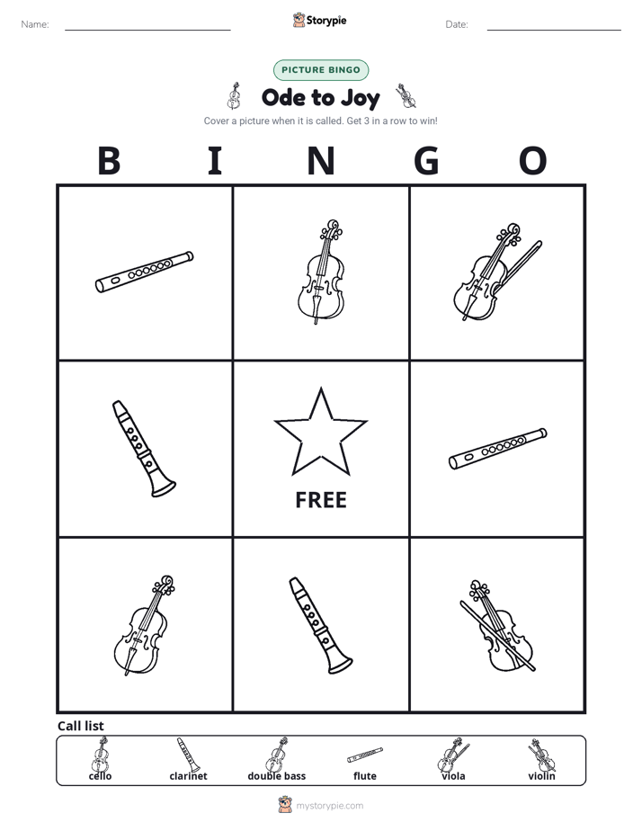 Picture Bingo