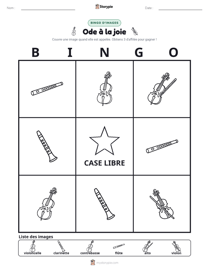 Bingo d'Images