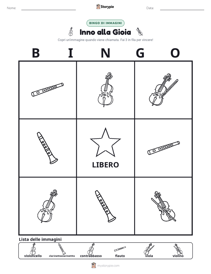 Bingo delle Immagini