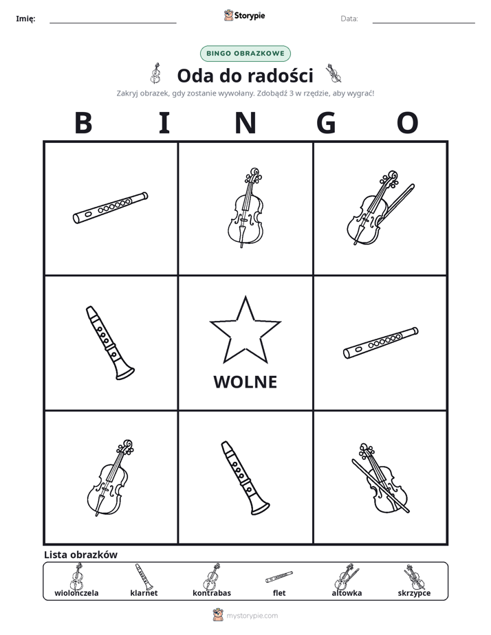 Bingo obrazkowe