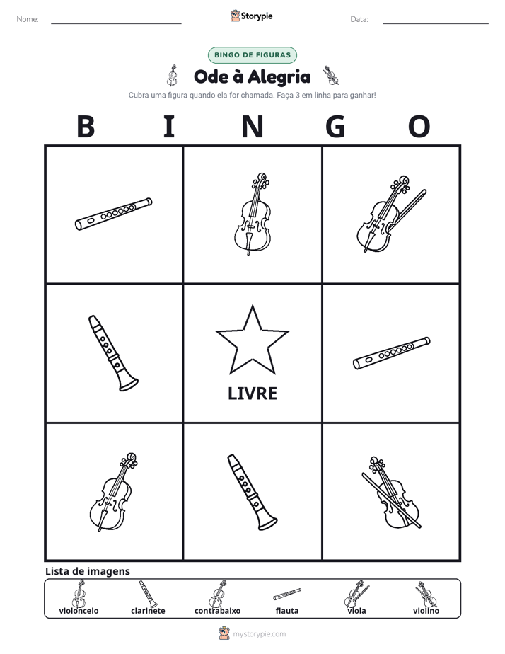 Bingo de Imagens
