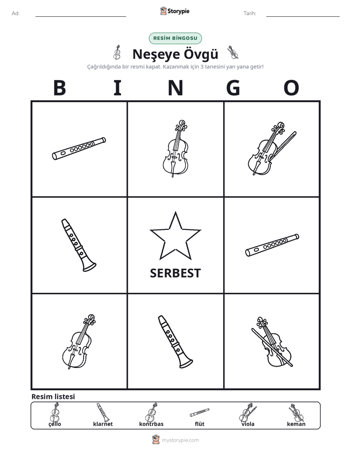 Resim Bingo