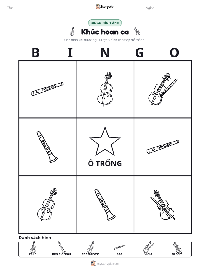 Bingo Hình Ảnh