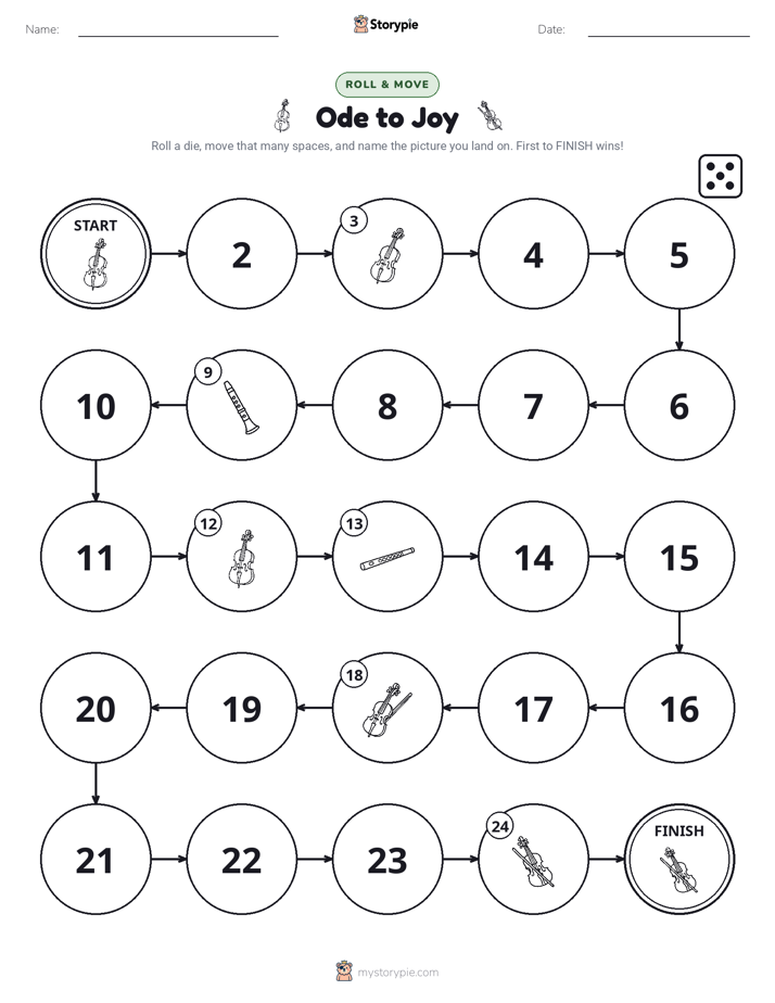 Roll & Move Game