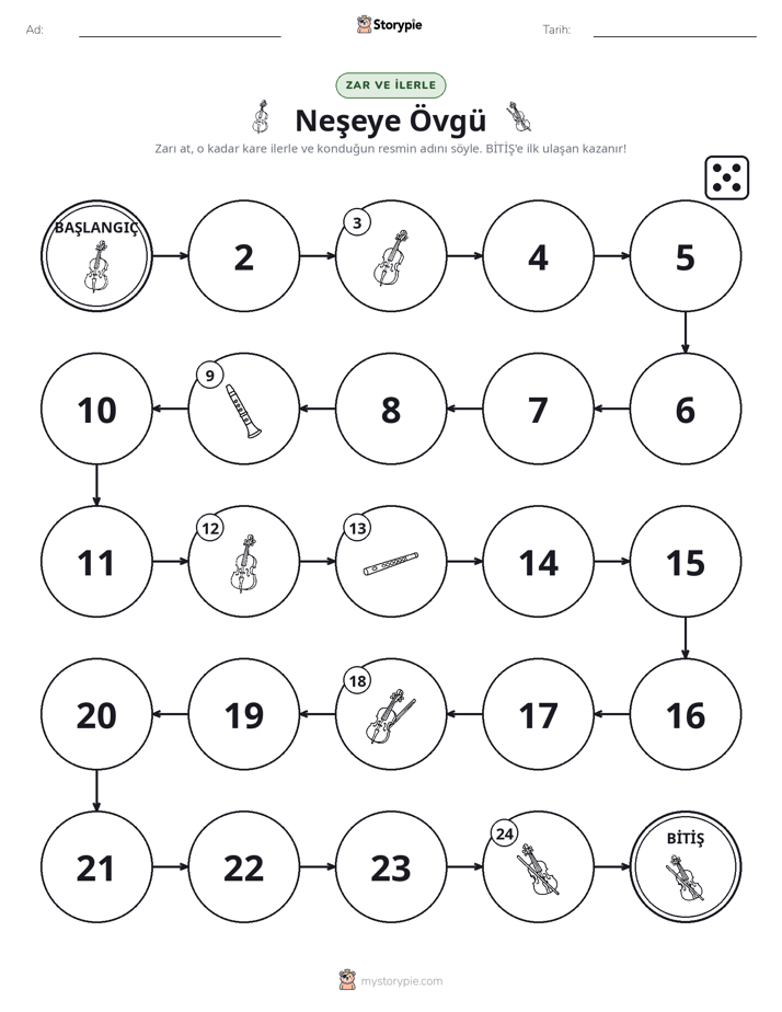 Yuvarla & Hareket Et Oyunu