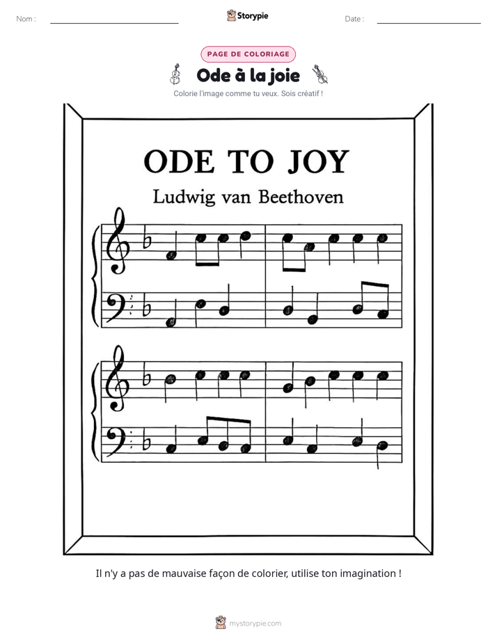Page à colorier