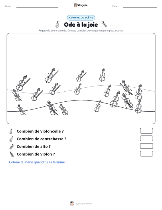 Scène de Comptage