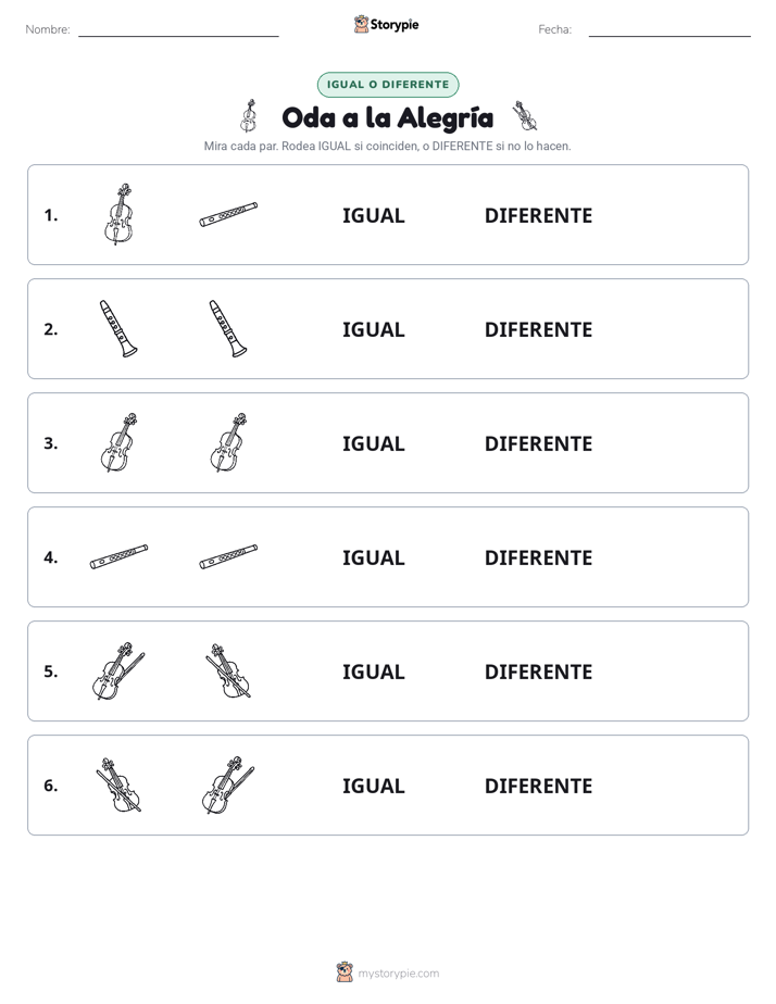 Igual o Diferente
