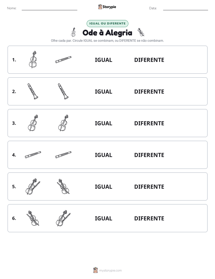 Igual ou Diferente
