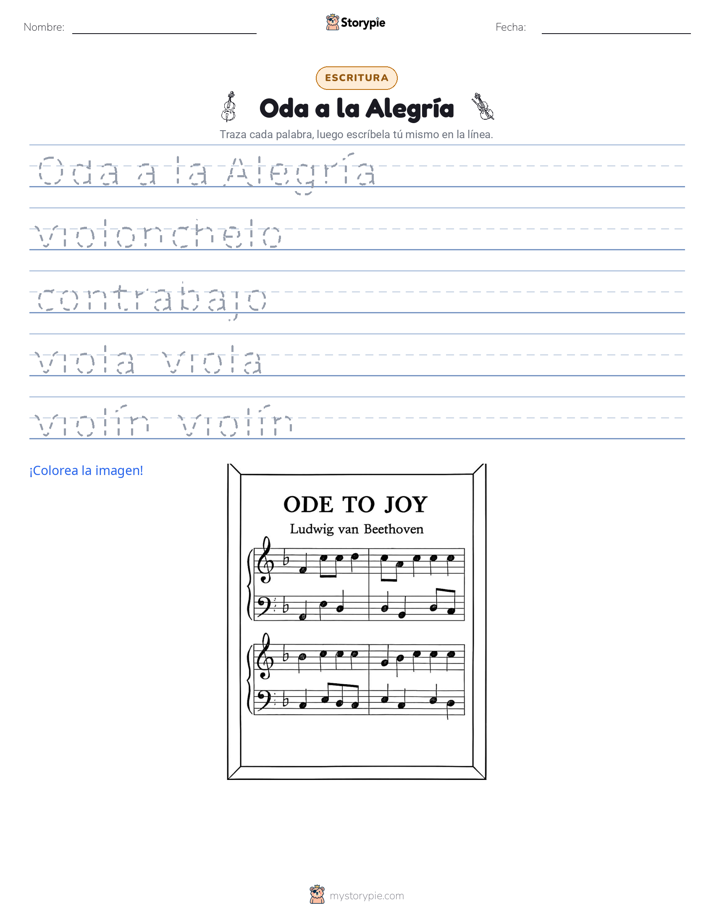 Práctica de Escritura