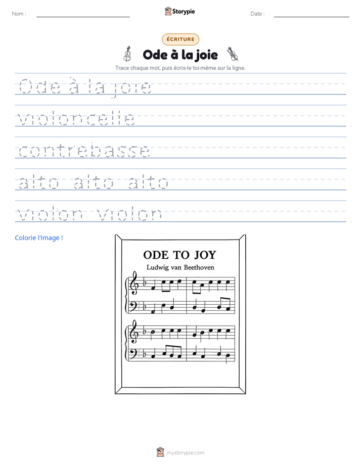 Pratique d'écriture