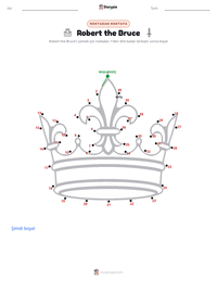 Robert the Bruce yazdırılabilir çalışma sayfası önizlemesi