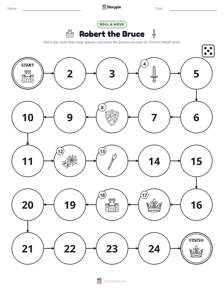 Roll & Move Game