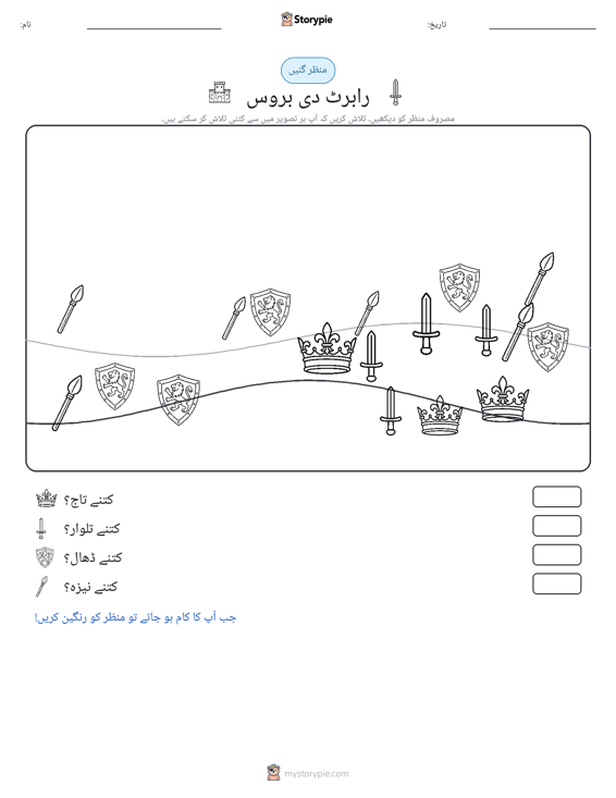 گنتی کا منظر