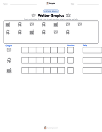 Walter Gropius printable worksheet preview