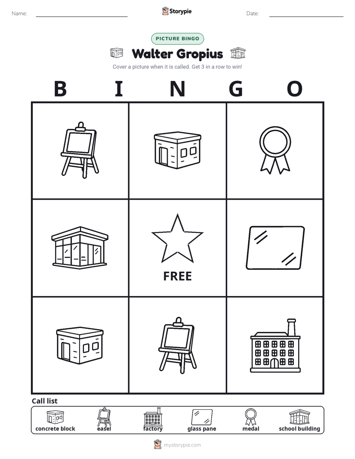 Picture Bingo
