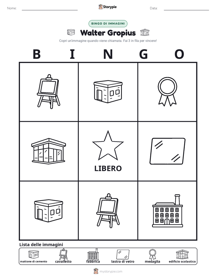 Bingo delle Immagini