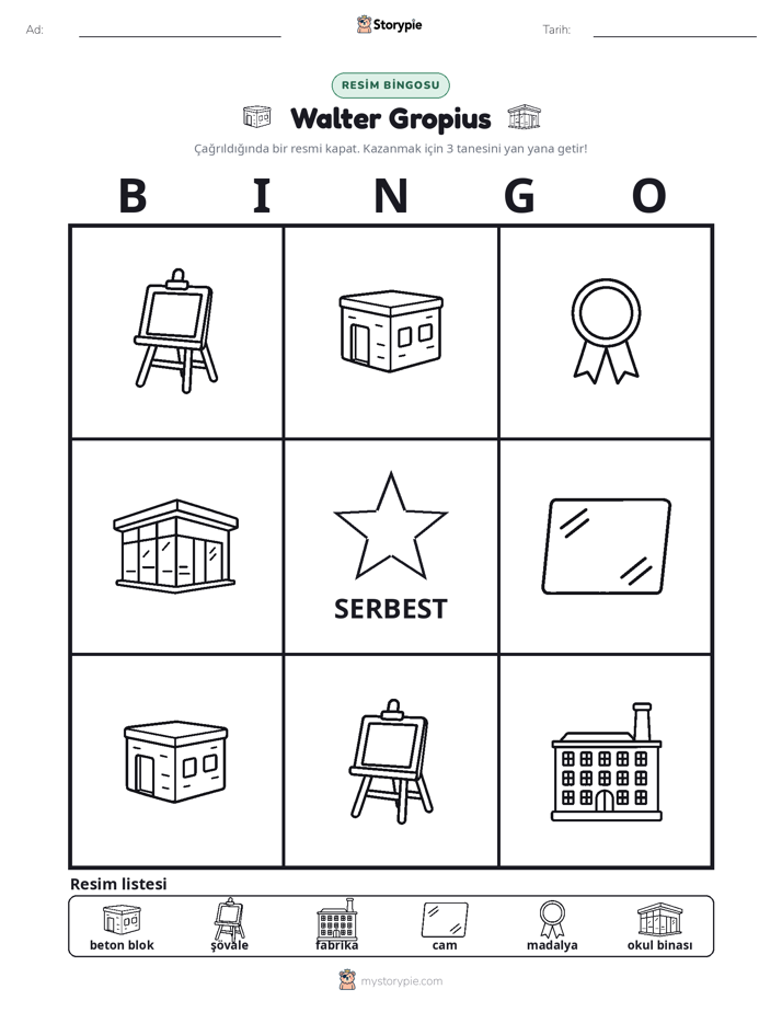 Resim Bingo