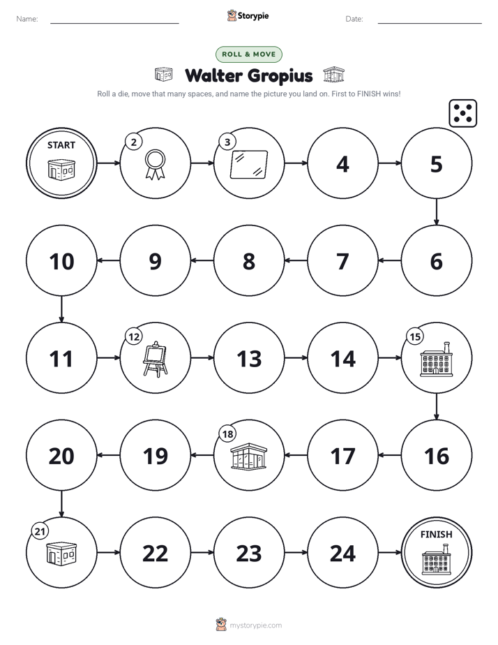 Roll & Move Game
