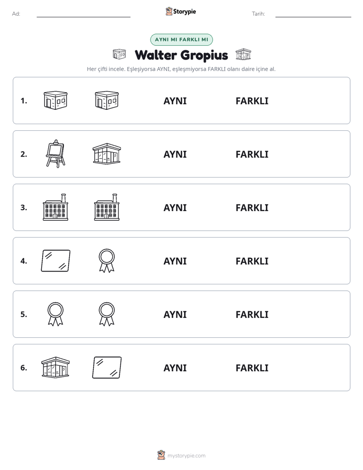 Aynı mı Farklı mı
