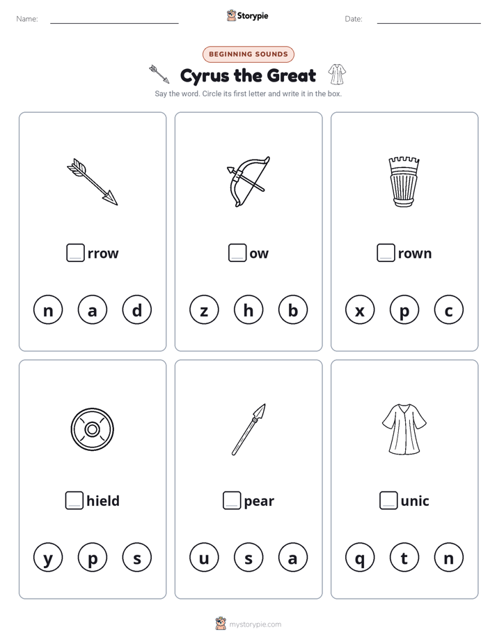 Beginning Sounds