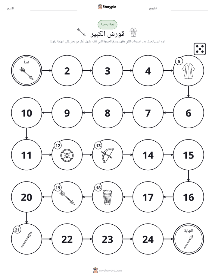 لعبة لف و تحرك
