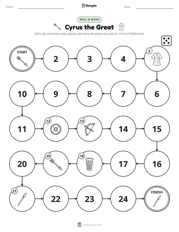 Roll & Move Game