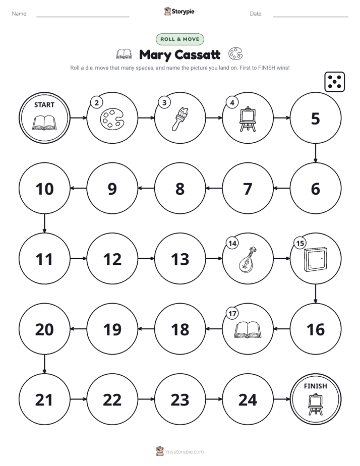 Roll & Move Game