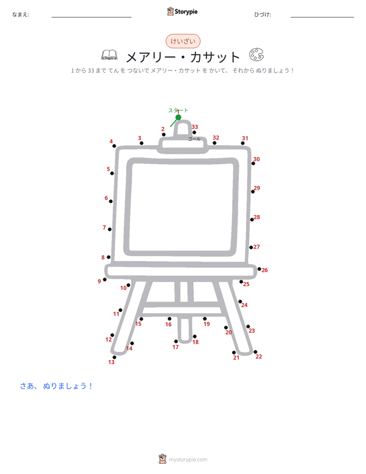 点つなぎ