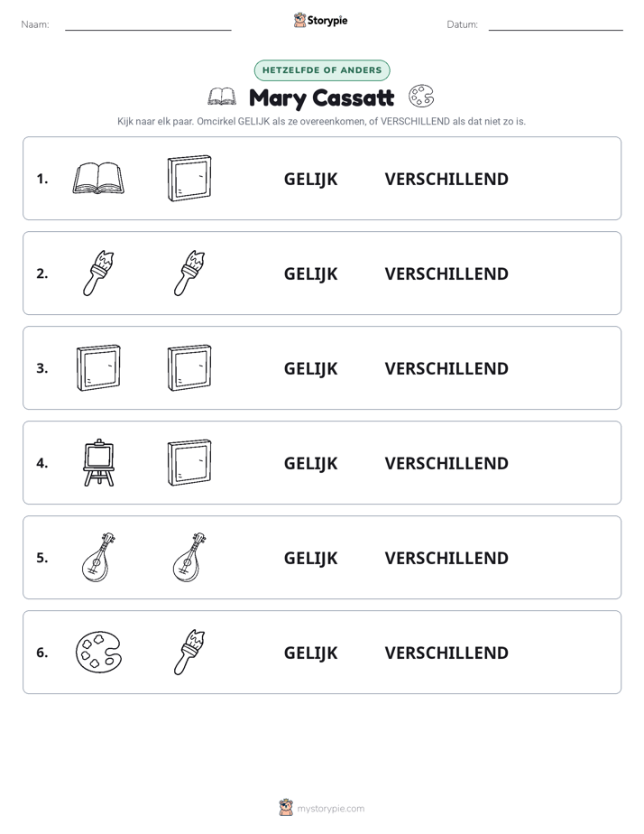 Zelfde of Verschillend
