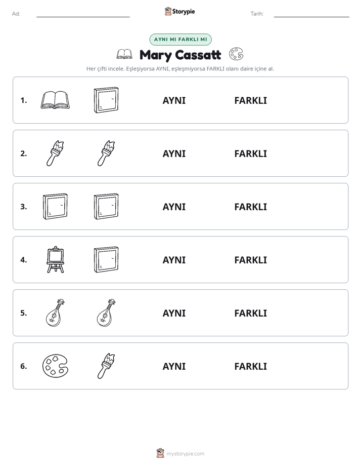Aynı mı Farklı mı