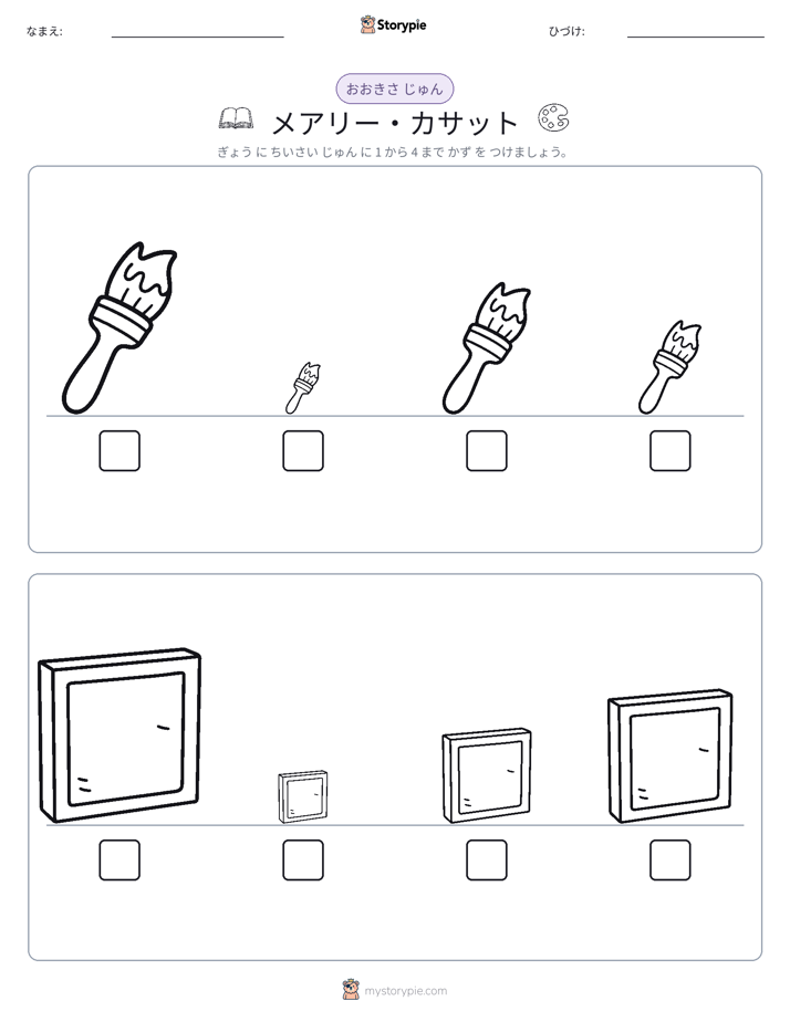 サイズ順