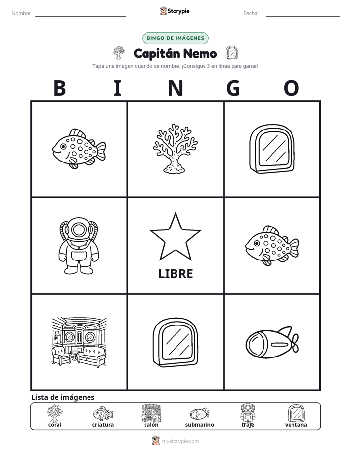 Bingo de Imágenes