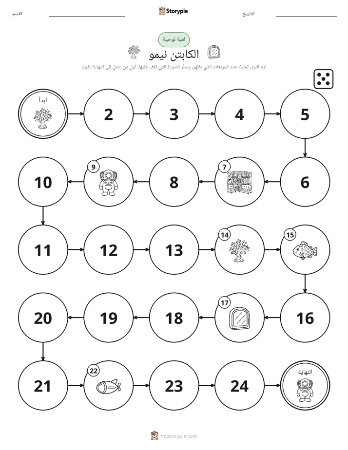 لعبة لف و تحرك