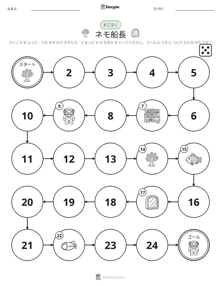 ロール＆ムーブゲーム