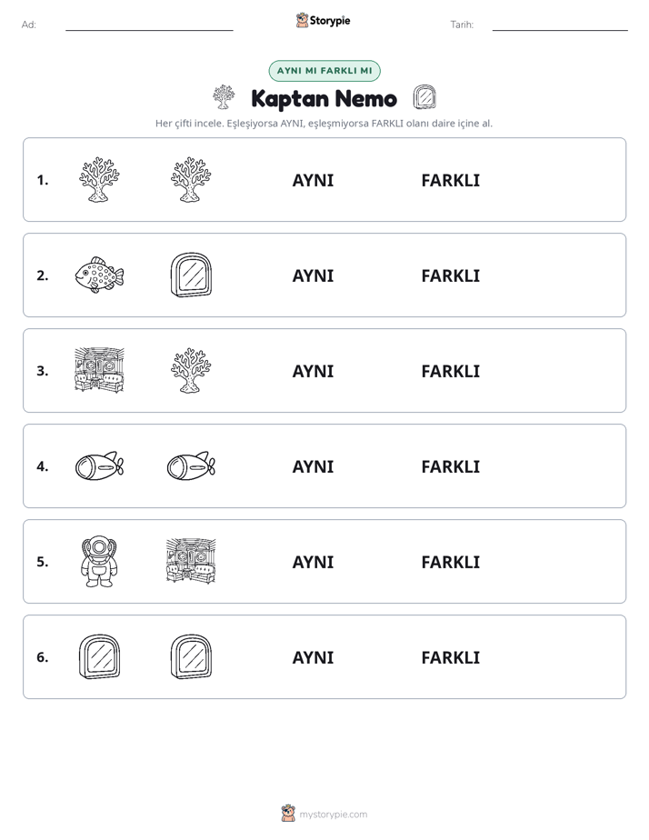 Aynı mı Farklı mı