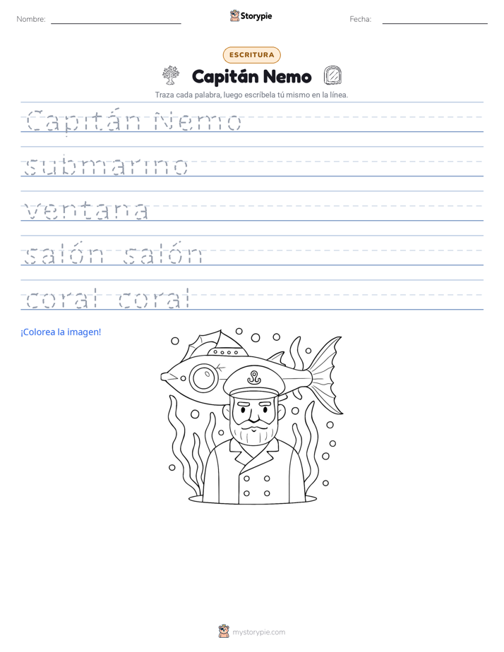Práctica de Escritura
