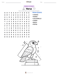 Anteprima della scheda stampabile di Horus