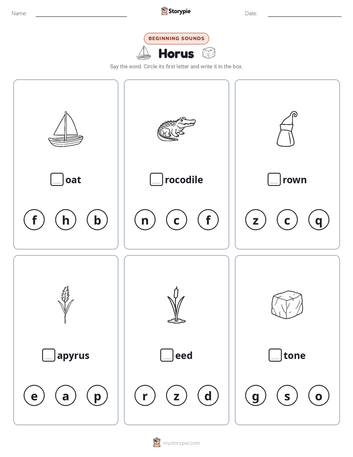 Beginning Sounds