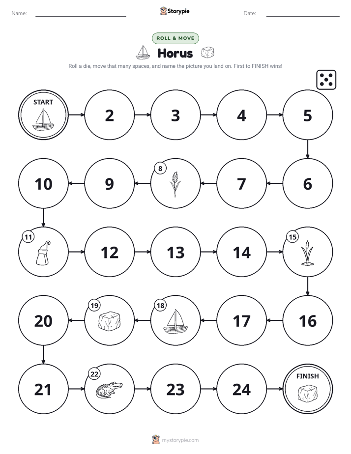 Roll & Move Game