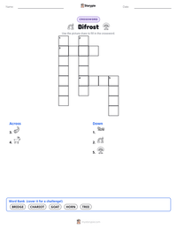 Bifrost printable worksheet preview